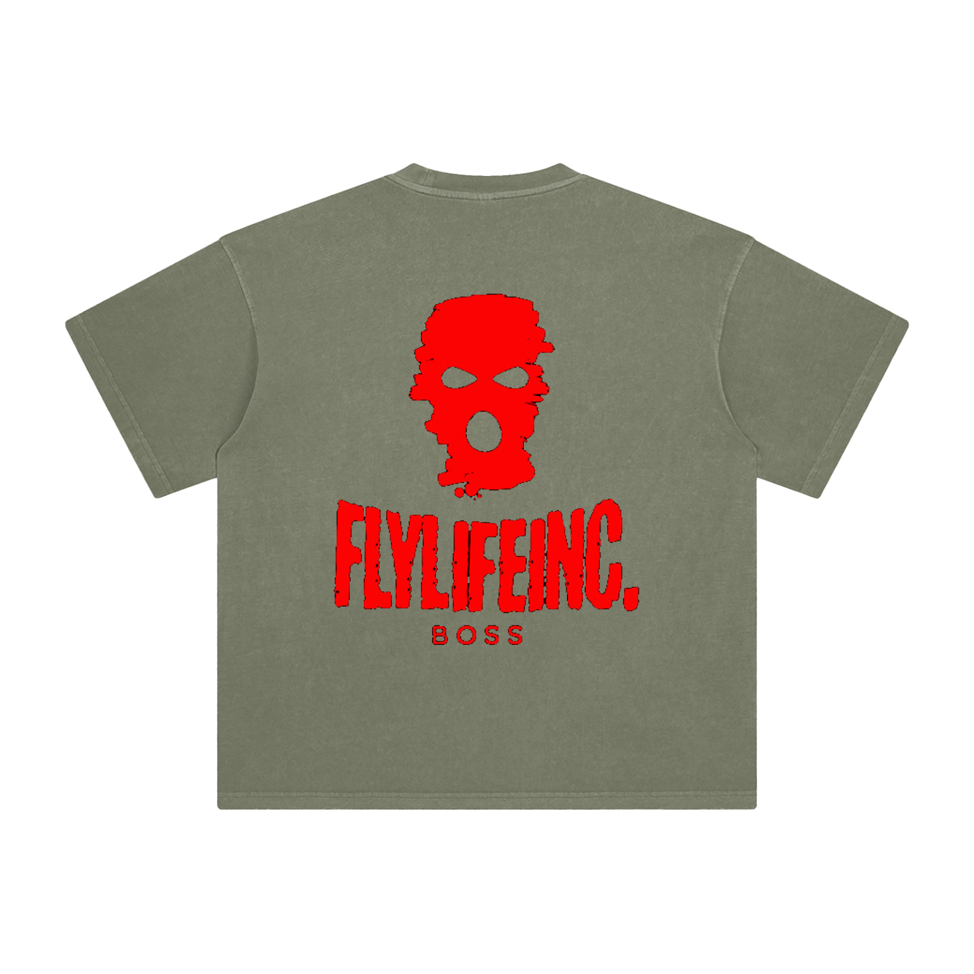 FlyLifeInc. Enzyme Washed T-Shirt
