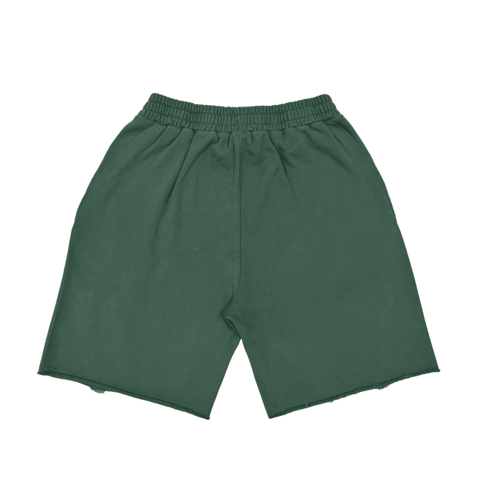 F.L.I Heavyweight Vintage Washed Tiger Stripes Short Pants - 360 GSM