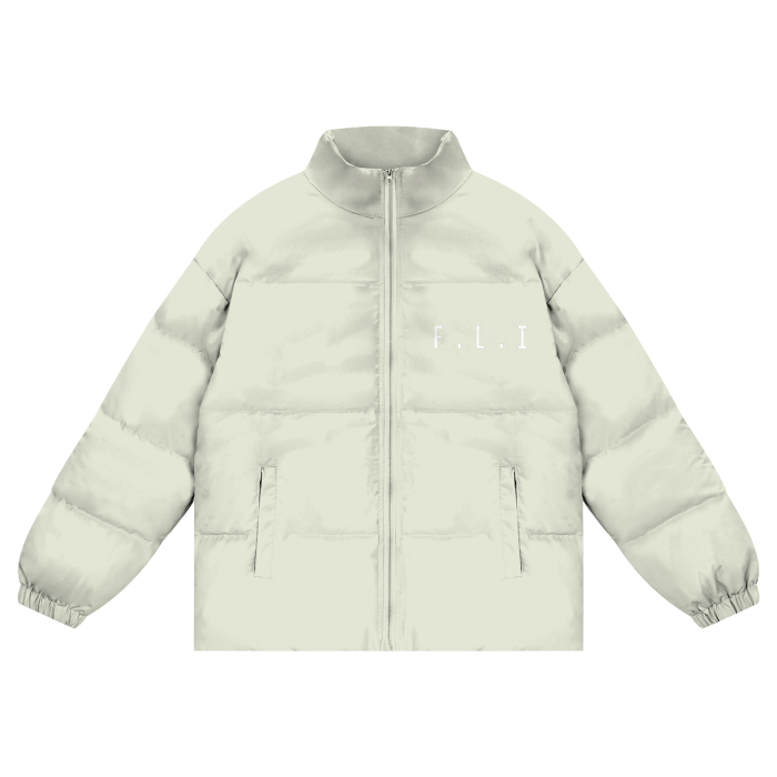 F.L.I Unisex Zipper Puffer Coat