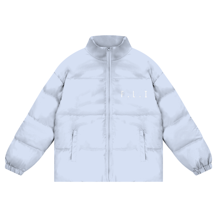 F.L.I Unisex Zipper Puffer Coat